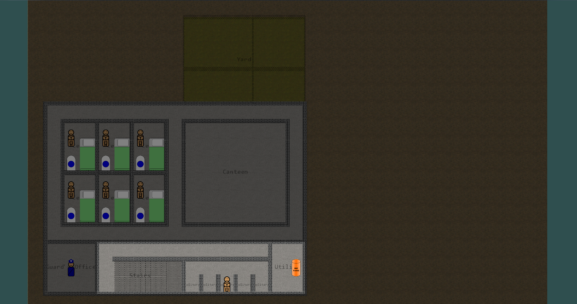 Dungeon: entities from above the ground are properly dimmed, while dungeon-located prisoner & water boiler previously hid under ground appears